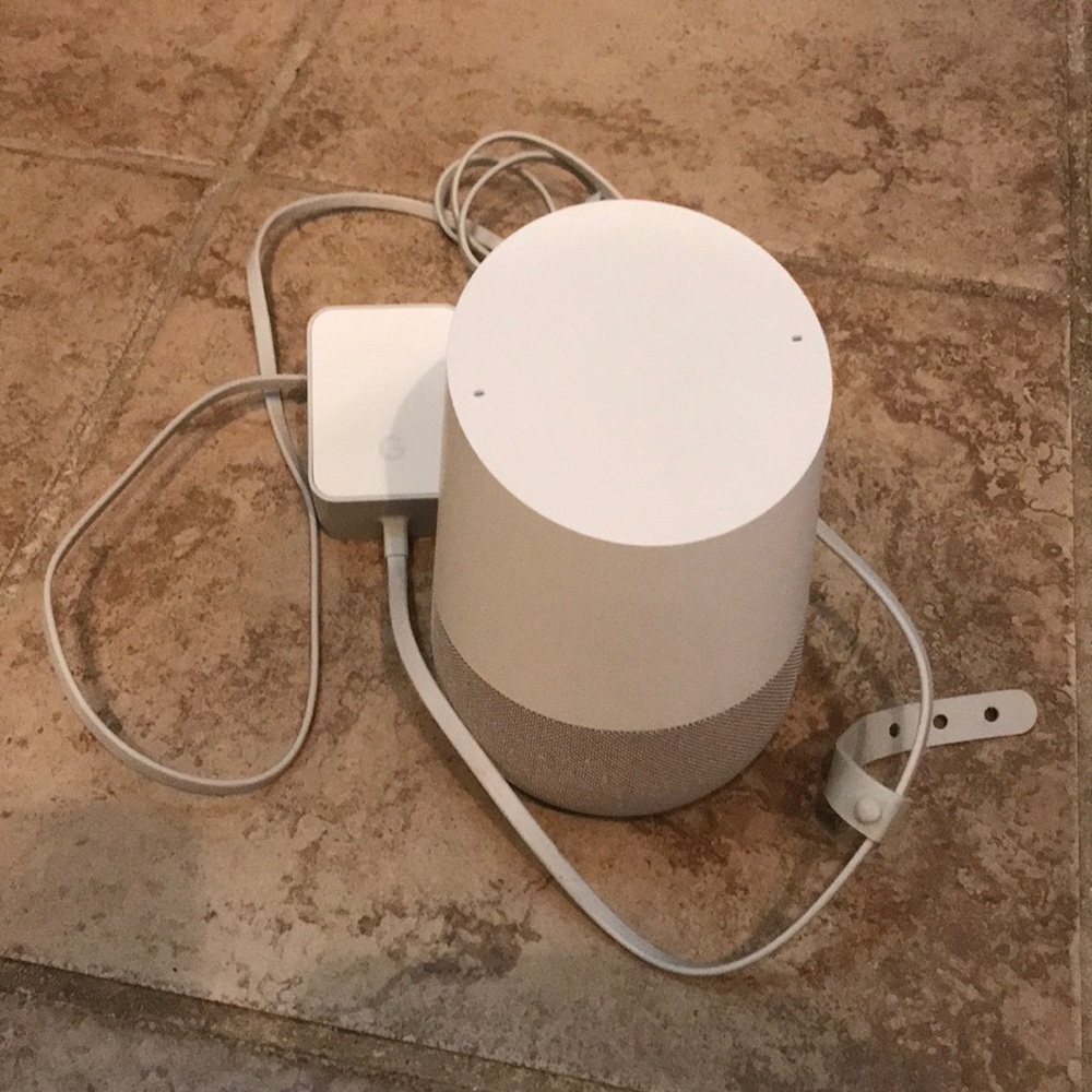 Google home voice activated speaker
